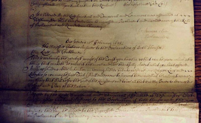 The Declaration of Rights 1688 | Every Right